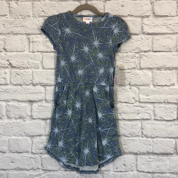 LuLaRoe Other - LuLaRoe Mae Midi Kids Dress with Pockets